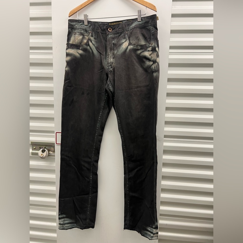Akoo Black Washed Men’s Jeans 34 waist